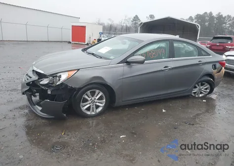 2013 Hyundai Sonata Gls из США, поврежденный, VIN 5NPEB4AC6DH615368